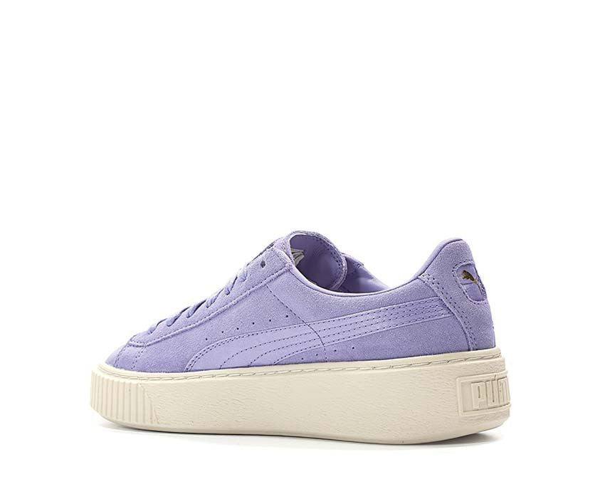 Puma Suede Platform Mono Satin Lilac