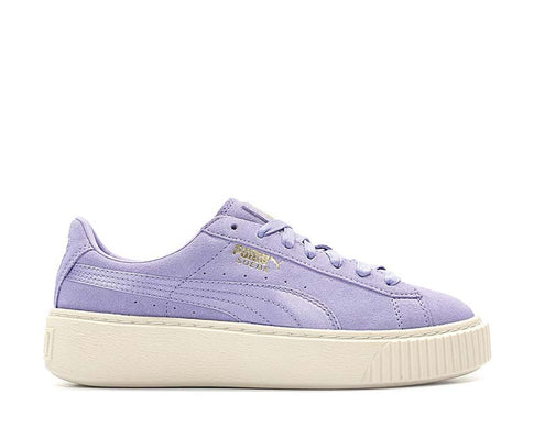 Puma Suede Platform Mono Satin Lilac