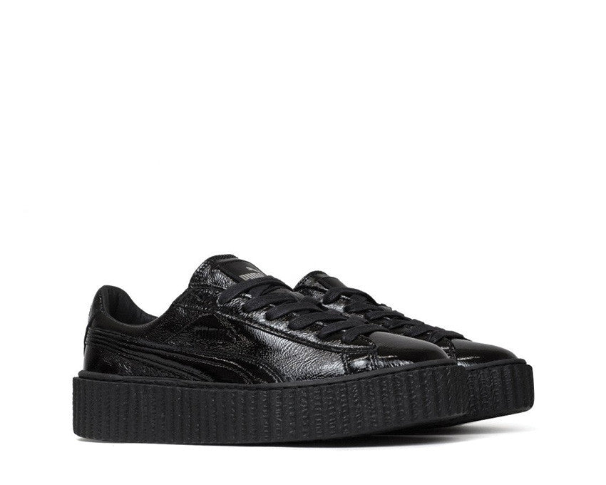 Puma x Fenty Creeper Wrinkled Patent Black
