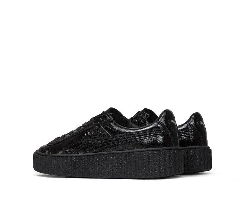 Puma x Fenty Creeper Wrinkled Patent Black