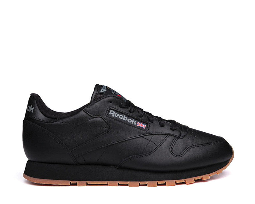 Reebok CL Leather Black Gum