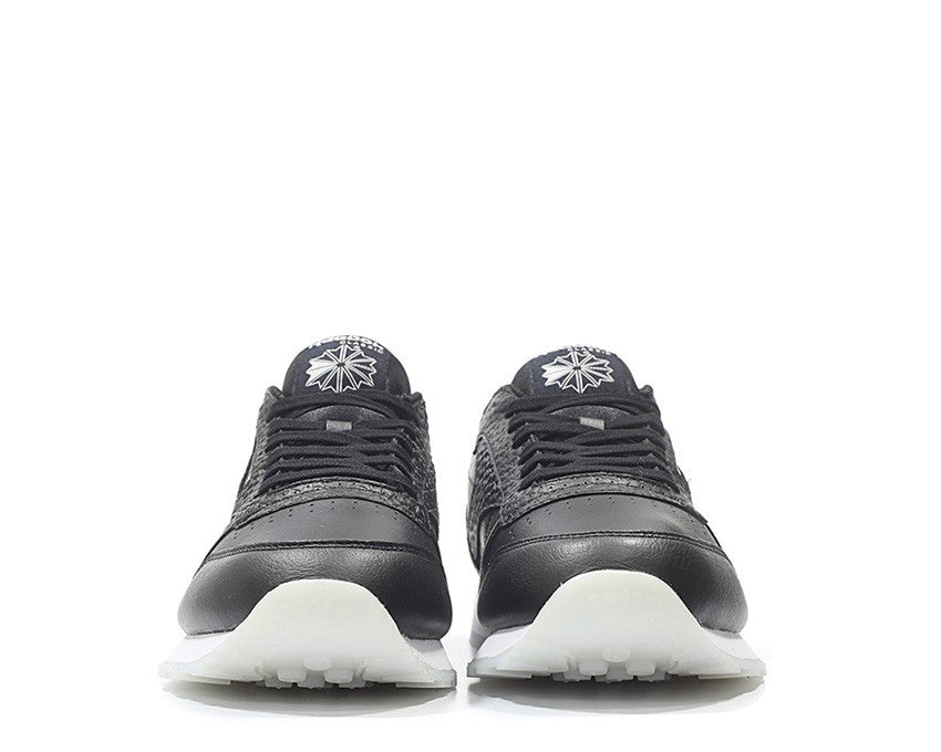 Reebok CL Leather ID Black White