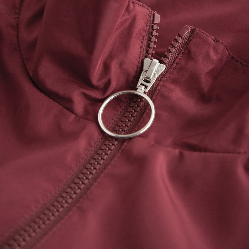 Wood Wood Homer Jacket Red / White