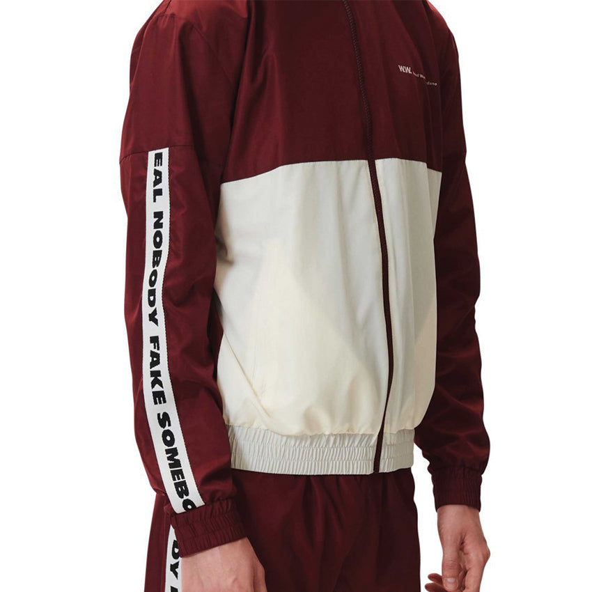 Wood Wood Homer Jacket Red / White