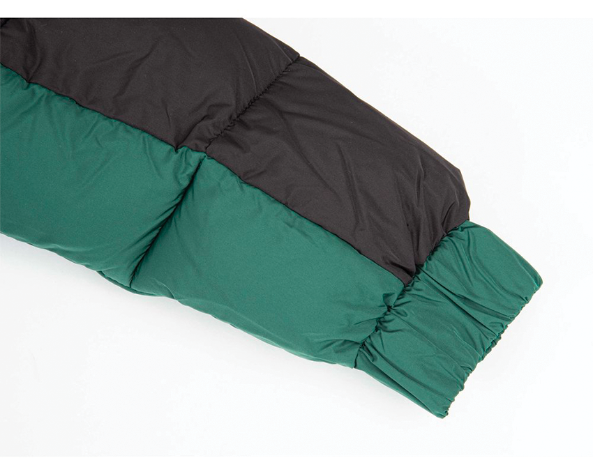 Arte Joey Double Puffer Green Black AW21-096J