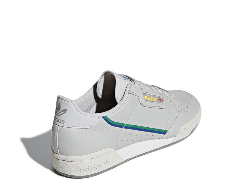 Adidas Continental 80 Grey Two Grey One Scarlet CG7128