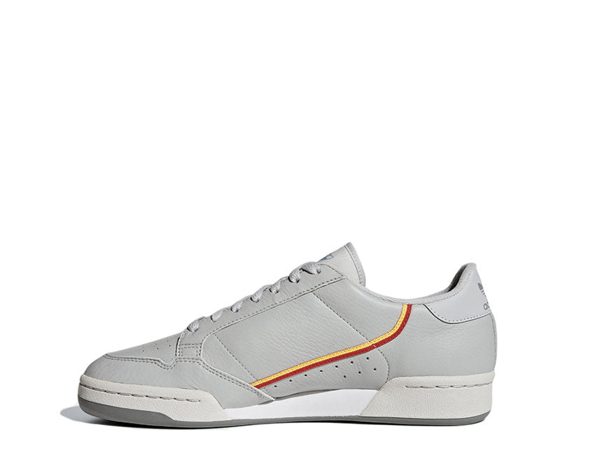 Adidas Continental 80 Grey Two Grey One Scarlet CG7128