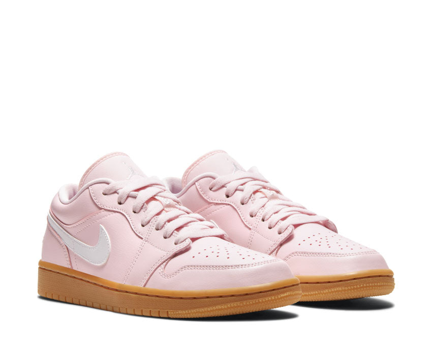 Air Jordan 1 Low Arctic Pink / White - Gum Light Brown DC0774-601
