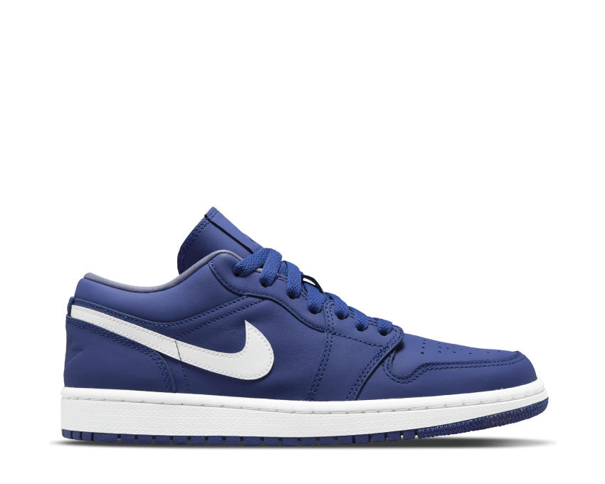 Air Jordan 1 Low SE Deep Royal Blue / White - Iron Purple DA8008-401