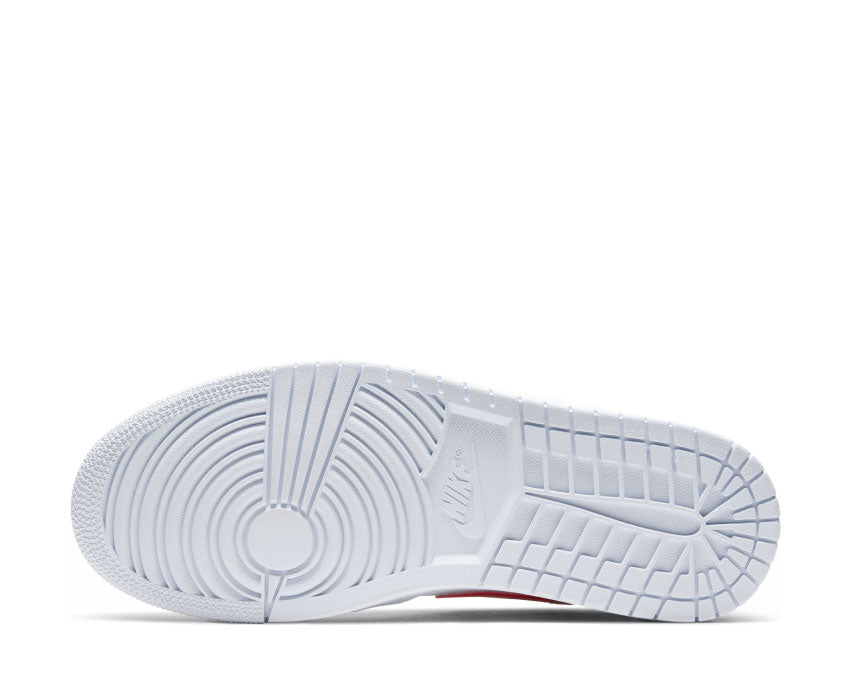 Air Jordan 1 Low White / University Red - White AO9944-161