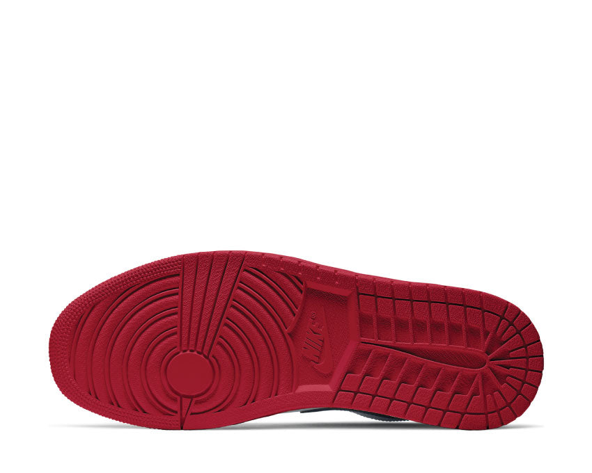 Air Jordan 1 Low White / Gym Red - Black 553558 118