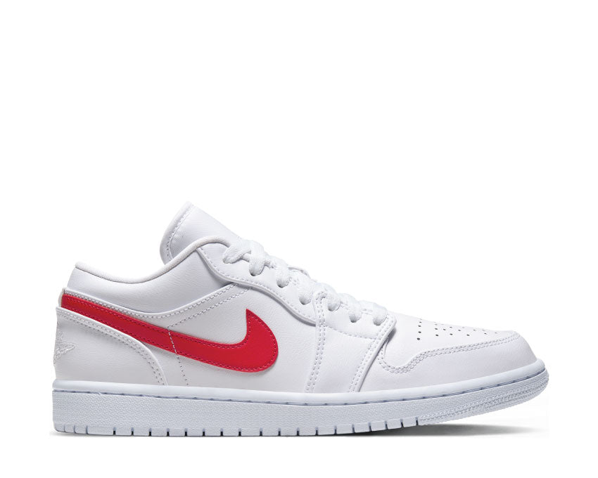 Air Jordan 1 Low White / University Red - White AO9944-161