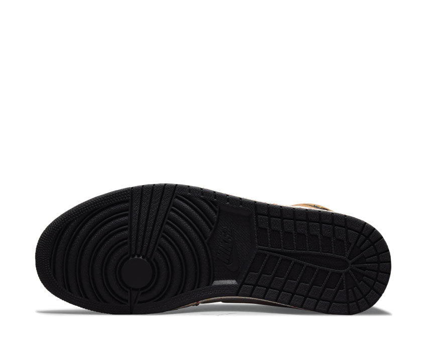 Air Jordan 1 Mid SE Sail / Cider - Chile Red - Black DA8005-100