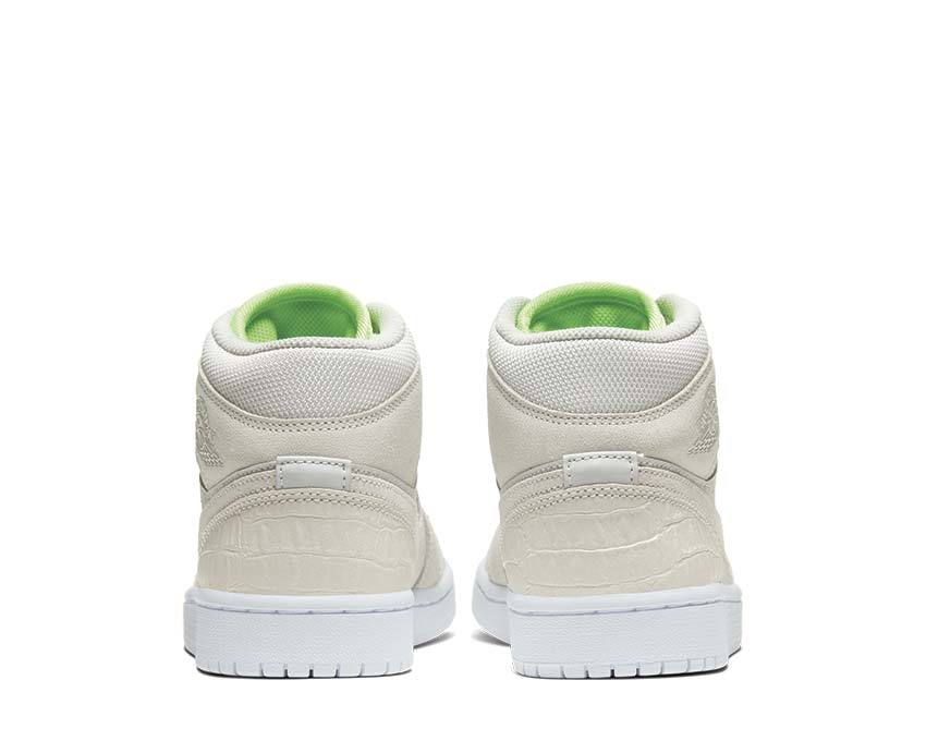 Wmns Air Jordan 1 Mid Vast Grey / Vast Grey - Ghost Green - White CV3018-001