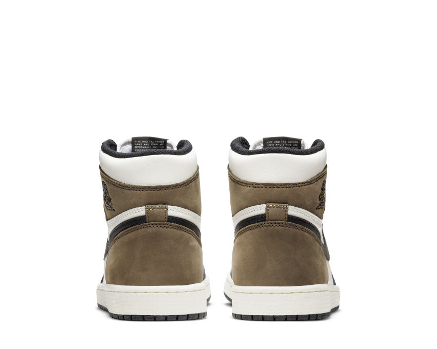 Air Jordan 1 Retro High OG Sail / Black - Dark Mocha - Black 555088-105