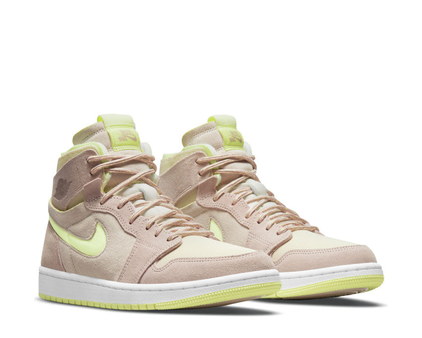 Air Jordan 1 Zoom Air Comfort Pearl White / Fossil - LT Lemon Twist - White CT0979-200