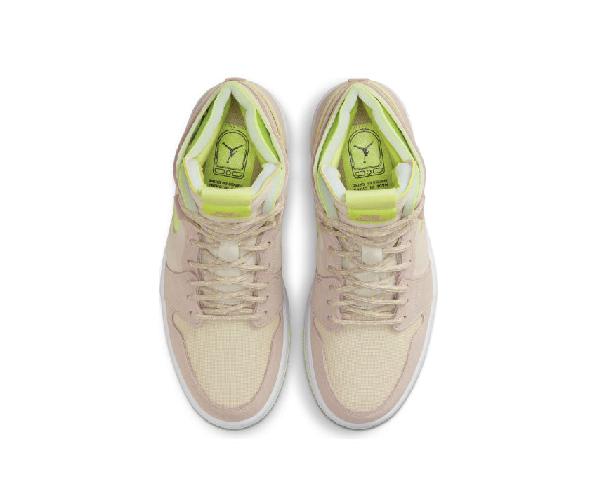 Air Jordan 1 Zoom Air Comfort Pearl White / Fossil - LT Lemon Twist - White CT0979-200