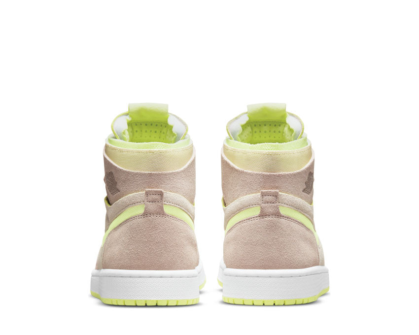 Air Jordan 1 Zoom Air Comfort Pearl White / Fossil - LT Lemon Twist - White CT0979-200