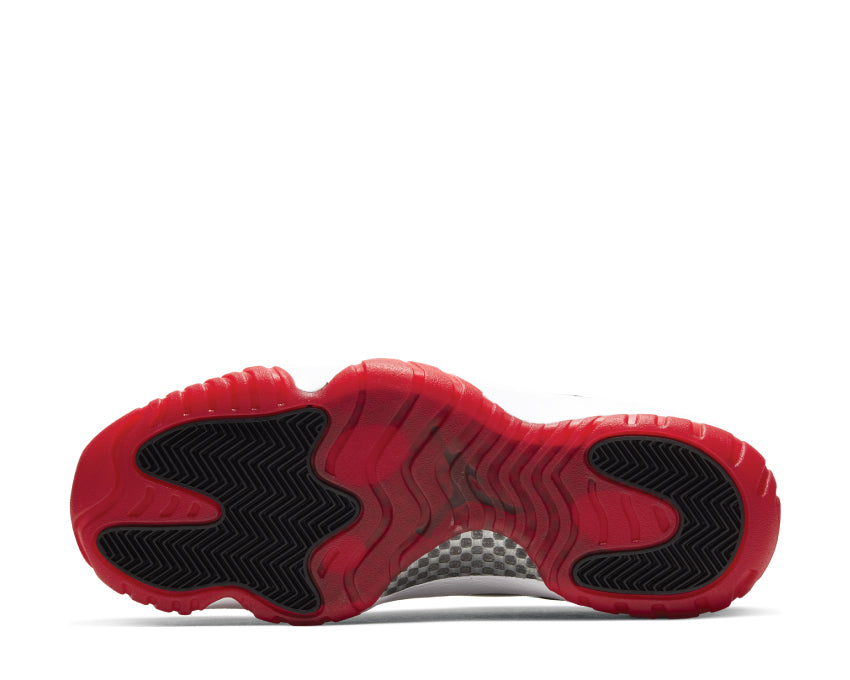 Air Jordan 11 Retro Low Suede White / University Red - Black - True Red AV2187-160