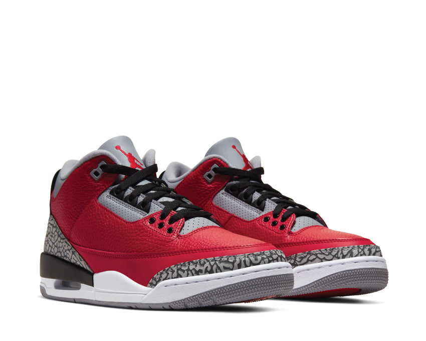 Air Jordan 3 Retro U Varsity Red / Varsity Red - Cement Grey CU2277-600