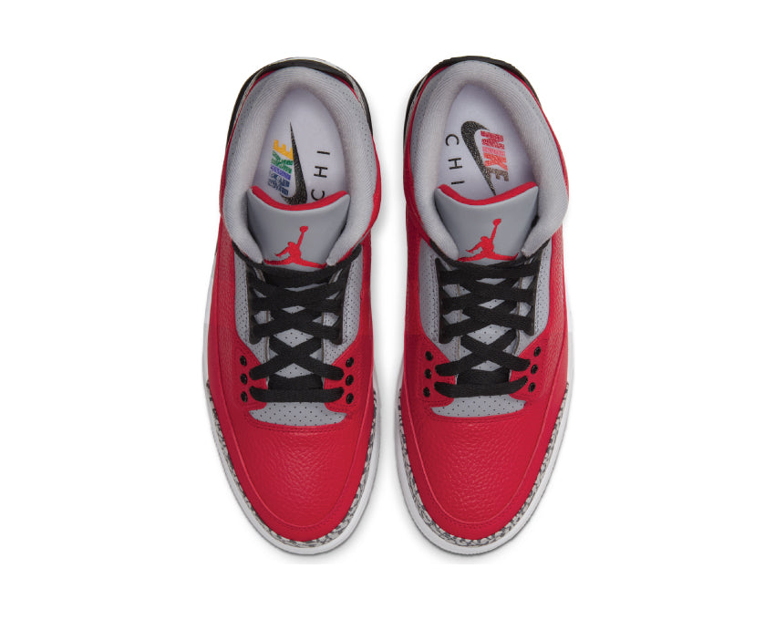 Air Jordan 3 Retro U Varsity Red / Varsity Red - Cement Grey CU2277-600