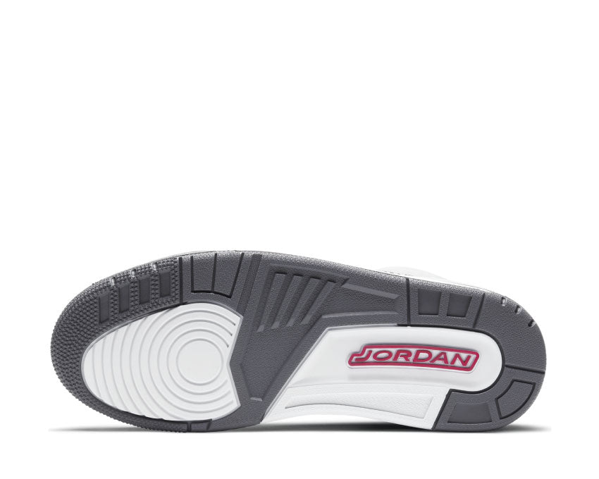 Air Jordan 3 Retro Silver / Sport Red - LT Graphite - Orange Peel CT8532-012