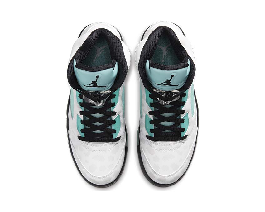 Air Jordan 5 Retro White / Black - White - Island Green CN2932-100