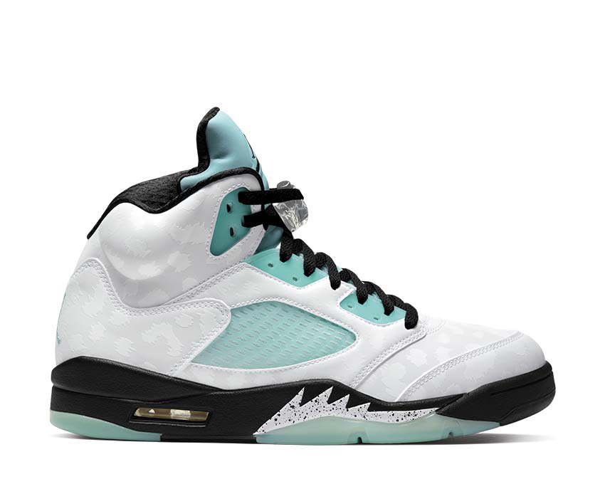 Air Jordan 5 Retro White / Black - White - Island Green CN2932-100