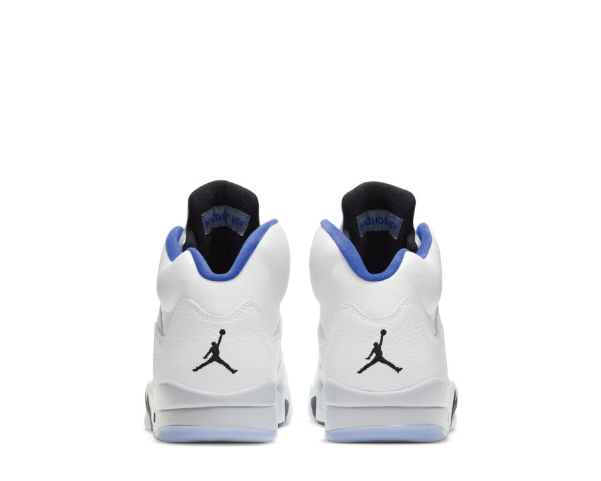 Air Jordan 5 Retro White / Hyper Royal - Stealth - Black DD0587-140