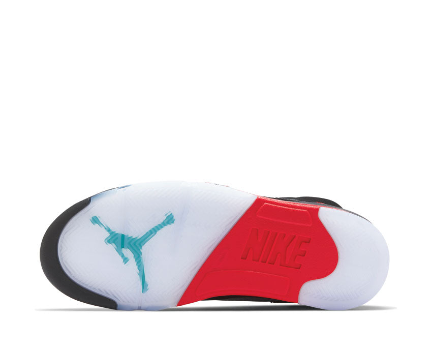 Air Jordan 5 Black / New Emerald - Fire Red - Grape Ice CZ1786-001