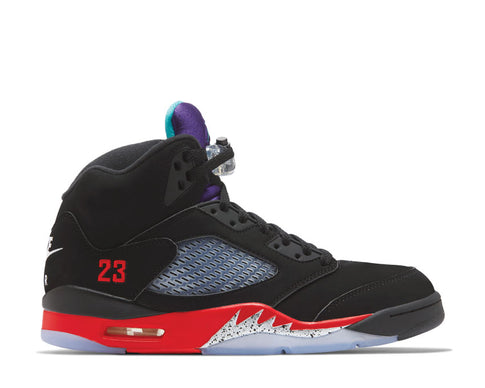 Air Jordan 5 Black / New Emerald - Fire Red - Grape Ice CZ1786-001