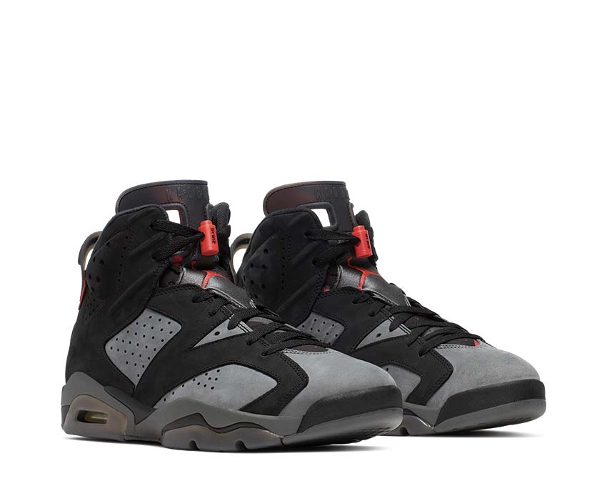 Air Jordan 6 Retro PSG Iron Grey / Black - Infrared 23 CK1229-001