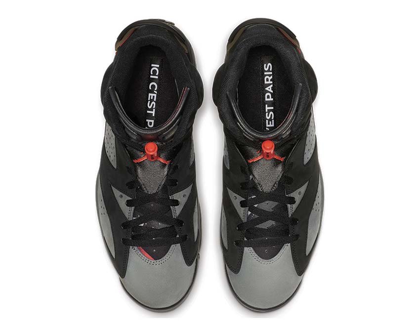Air Jordan 6 Retro PSG Iron Grey / Black - Infrared 23 CK1229-001