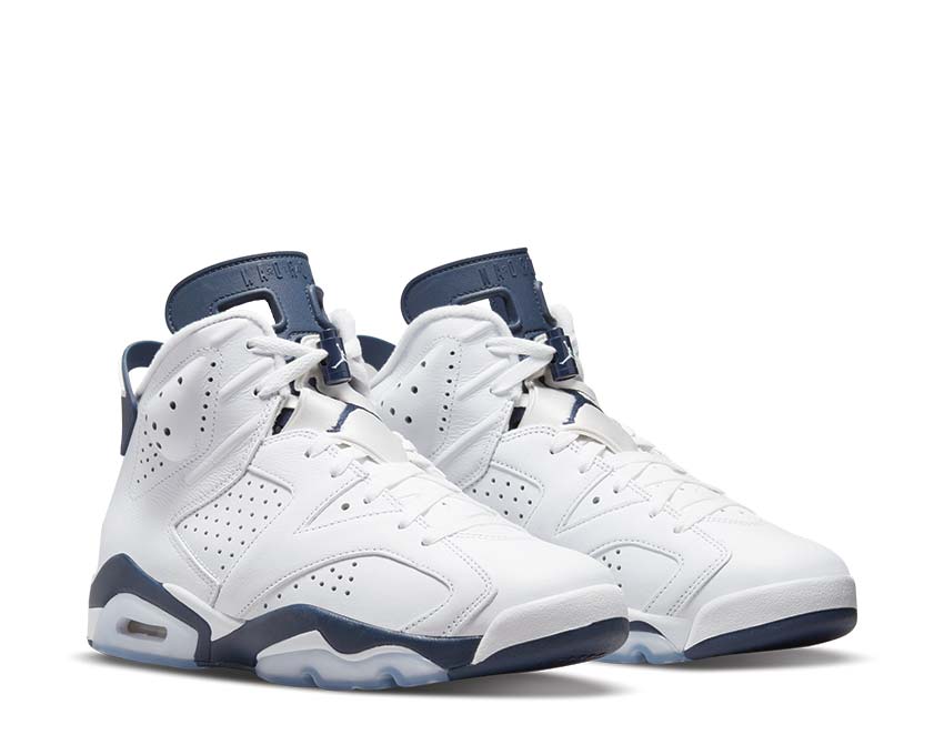 Air Jordan 6 Retro White / Midnight Navy CT8529-141
