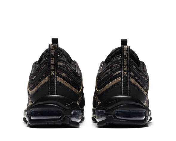 Nike Air Max 97 Black Khaki Velvet Brown AQ4132-001