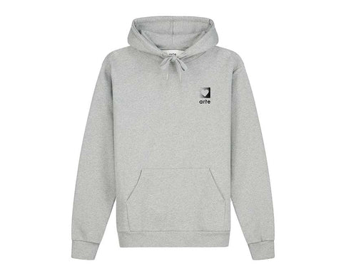 Arte Harris Fade Front Hoodie Grey AW22-157H