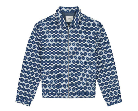 Arte Jean Trevo Allover Jacket Blue AW22-049J