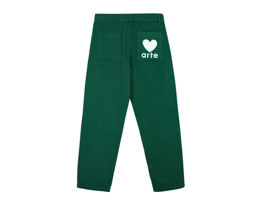 Arte Polke Heart Pant Green AW21-001P