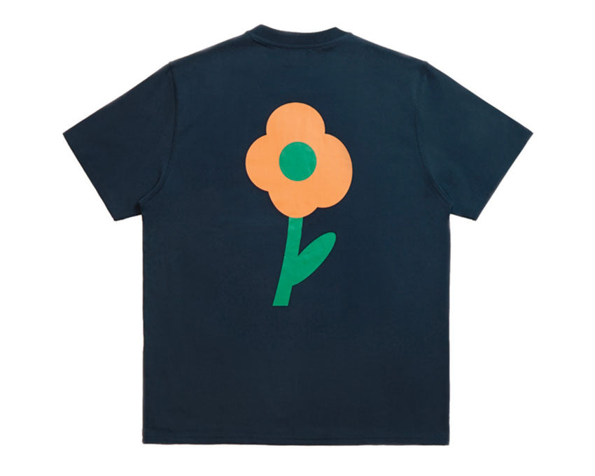 Arte Tomi Back Flower Tee Navy SS21-047T