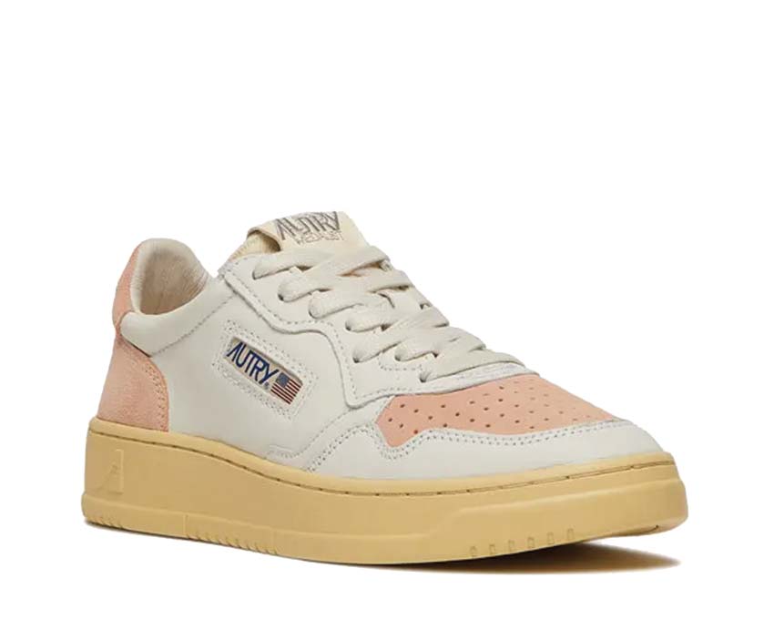 Autry Medalist Low Suede Leat / Pink AULWSL03