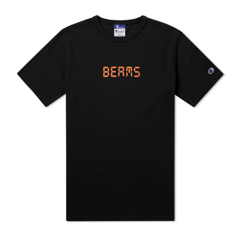 Champion X Beams Digital Logo Tee Black 210631