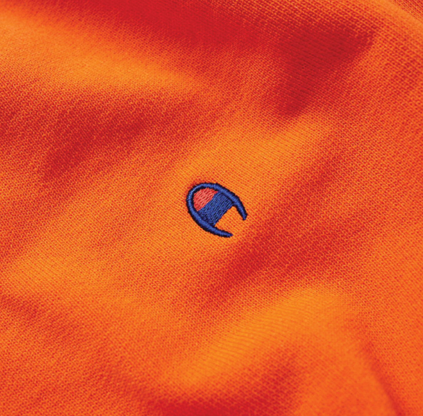 Champion Hooded Sweatshirt Orange 210966 OS005 ORG