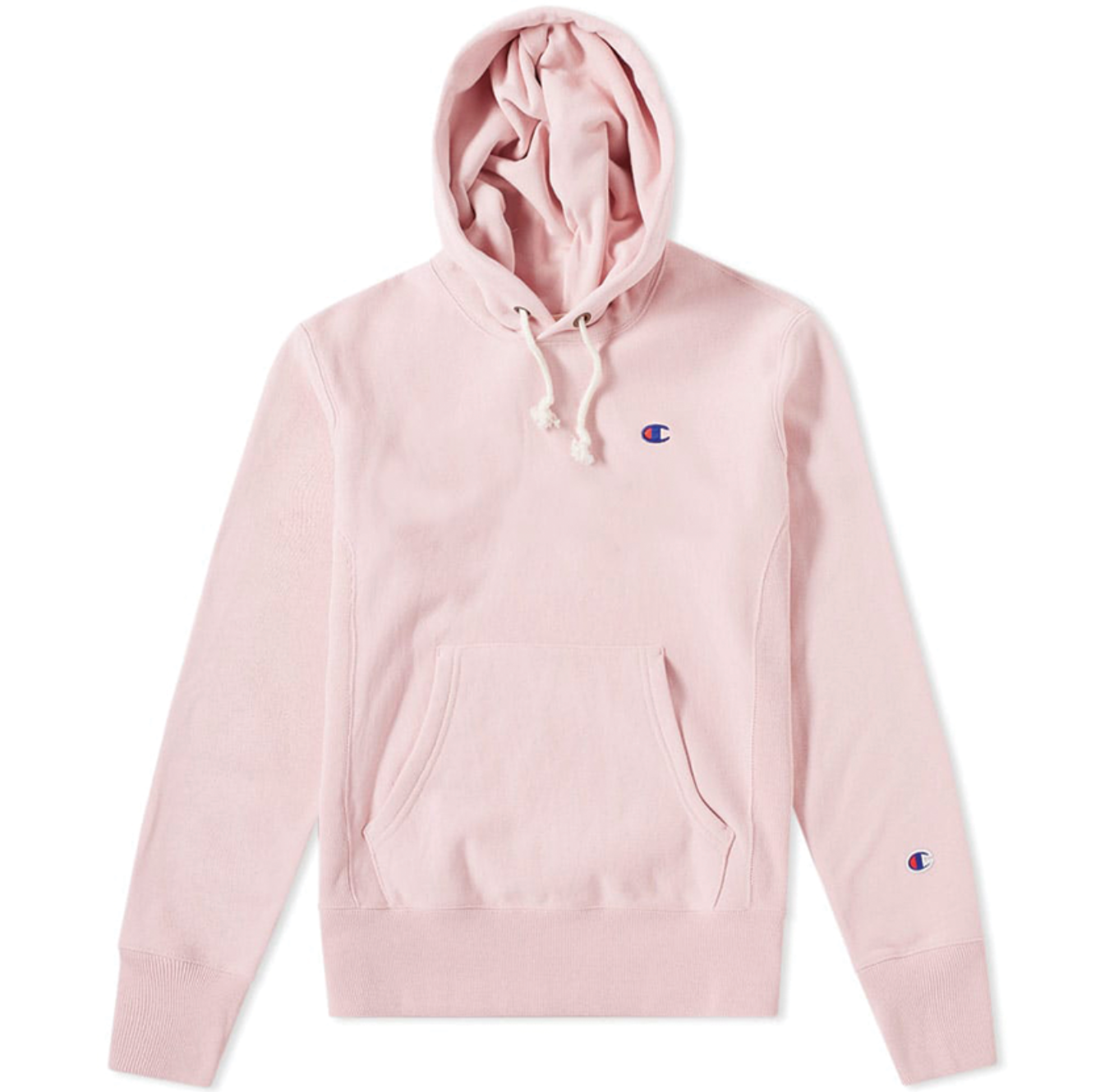 Pale pink champion hoodie online