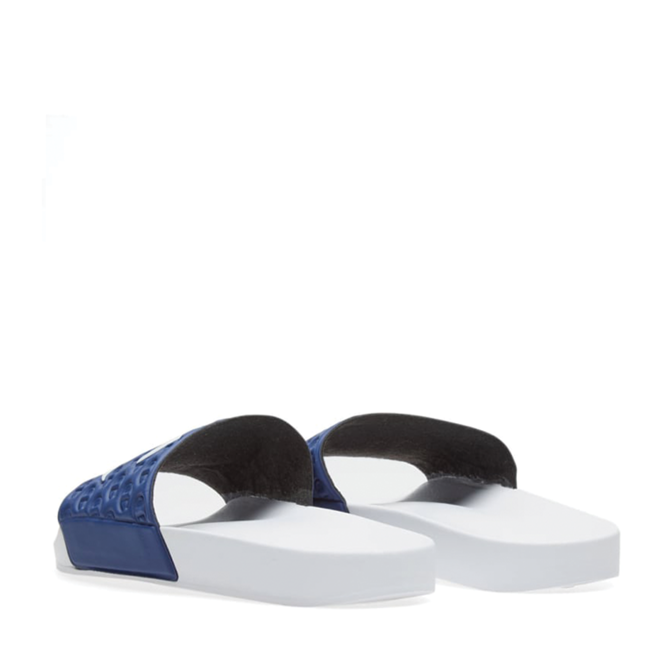 Champion Logo Slide White Navy S20690 S18 BS036