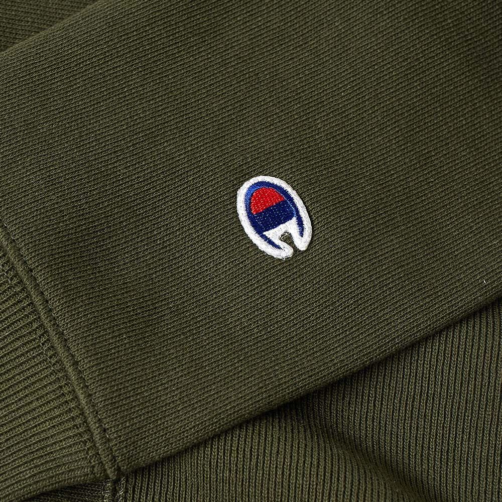 Champion Hooded Sweatshirt Olive 210966