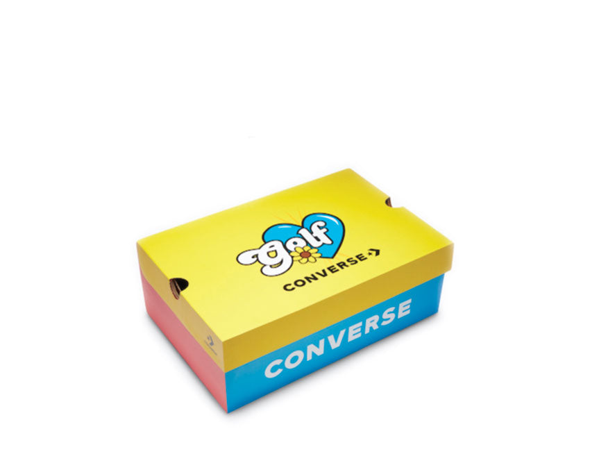 Converse Chuck 70 Golf Wang Tri Panel Blue / Yellow / Red 169910C