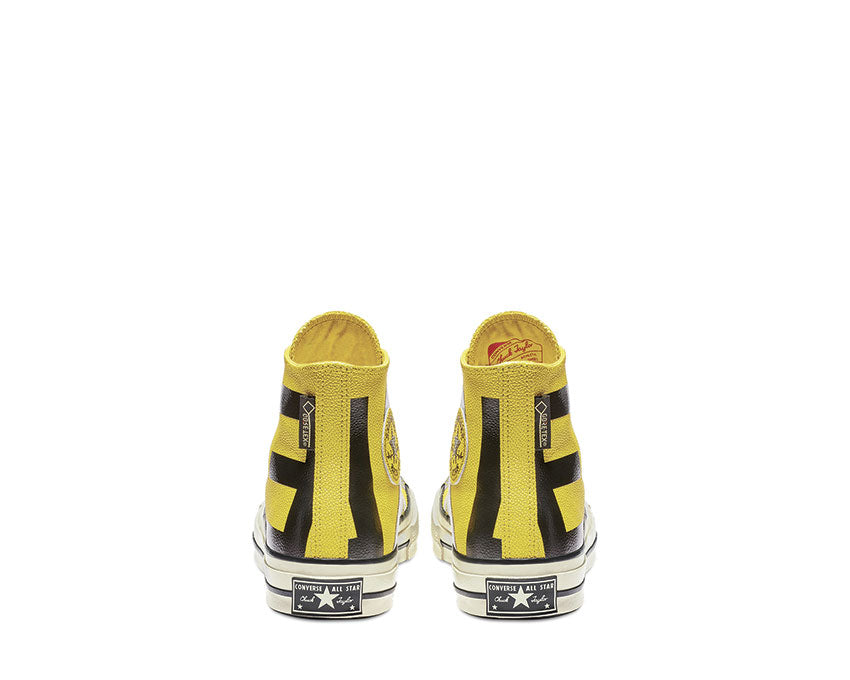 Converse Chuck 70 GORE-TEX Leather High Top Bold Citron Black Egret 163226C
