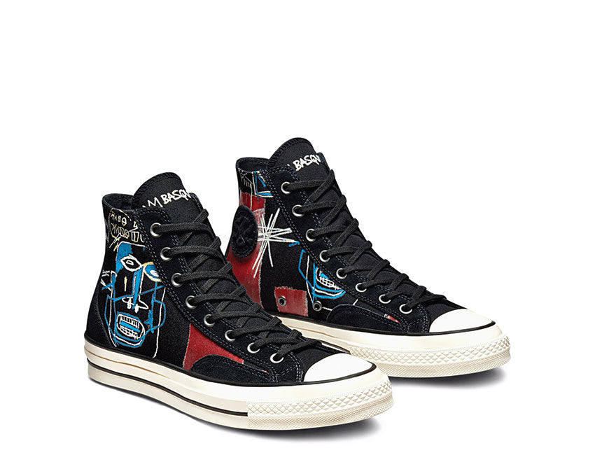 Converse Chuck 70 Hi X Basquiat Black / Multi / Egret 172585C