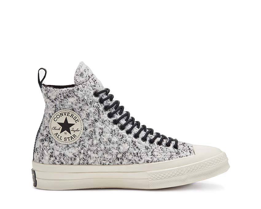 Converse Chuck 70 Hi Boucle Wool White / Black / Egret 166132C