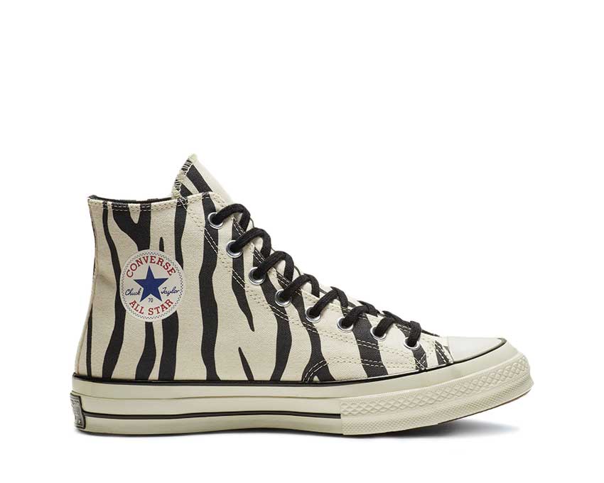 Converse Chuck 70 Print Hi Greige Black Egret 163408C